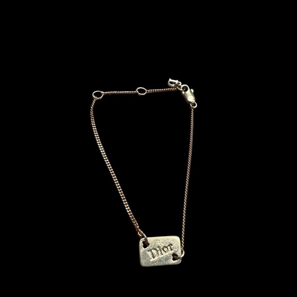 Dior Vintage Gold Tone Charm Bracelet - Picture 1 of 7